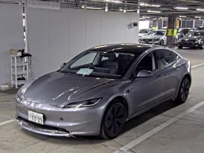 Tesla MODEL3  с аукциона в Японии