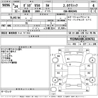 Volvo V50 лот № 9096 оценка 4  с аукциона в Японии 2