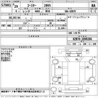 Toyota COASTER лот № 57001 оценка RA  с аукциона в Японии 2