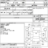 Toyota VITZ лот № 89024 оценка 3.5  с аукциона в Японии 2