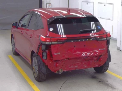 Nissan NOTE  с аукциона в Японии