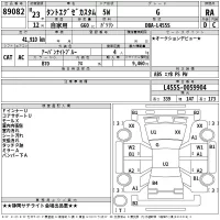 Daihatsu TANTO EXE лот № 89082 оценка RA  с аукциона в Японии 2
