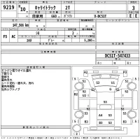Suzuki CARRY TRUCK лот № 9219 оценка 3  с аукциона в Японии 2
