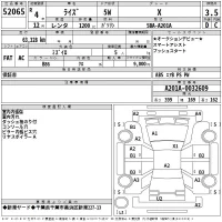 Toyota RAIZE лот № 52065 оценка 3.5  с аукциона в Японии 2