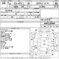 Nissan CEFIRO лот № 248 оценка RA  с аукциона в Японии 2