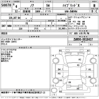 Toyota NOAH лот № 50070 оценка R  с аукциона в Японии 2