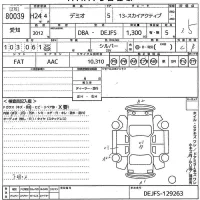 Mazda DEMIO лот № 80039 оценка 3.5  с аукциона в Японии 10