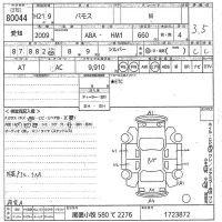 Honda VAMOS лот № 80044 оценка 3.5  с аукциона в Японии 4
