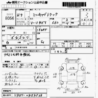 Mitsubishi MINICAB TRUCK лот № 8056 оценка 3  с аукциона в Японии 7