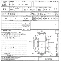 Mitsubishi MINICA лот № 80114 оценка 3.5  с аукциона в Японии 10