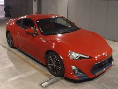 Toyota 86  с аукциона в Японии
