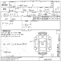 Mitsubishi I-MIEV лот № 80164 оценка 3.5  с аукциона в Японии 10