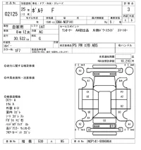 Toyota PORTE лот № 2125 оценка 3  с аукциона в Японии 6