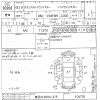 Nissan LAFESTA лот № 80206 оценка 3.5  с аукциона в Японии 11