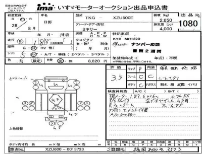 Hino DUTRO  с аукциона в Японии
