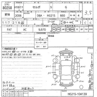 Suzuki CERVO лот № 80258 оценка 3.5  с аукциона в Японии 10