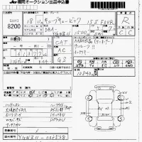 Nissan CUBECUBIC лот № 8200 оценка R  с аукциона в Японии 7