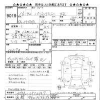 Mitsubishi PAJERO MINI лот № 9019 оценка 3  с аукциона в Японии 8