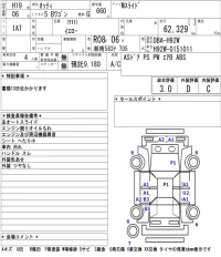 Nissan OTTI лот № 3316 оценка 3  с аукциона в Японии 5