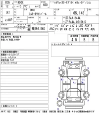 Nissan ROOX лот № 3002 оценка 4.5  с аукциона в Японии 5