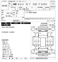 BMW 2-Series лот № 2195 оценка 3.5  с аукциона в Японии 6