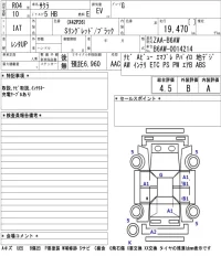 Nissan SAKURA лот № 3014 оценка 4.5  с аукциона в Японии 5