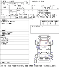 Nissan DAYZ лот № 3018 оценка R  с аукциона в Японии 5