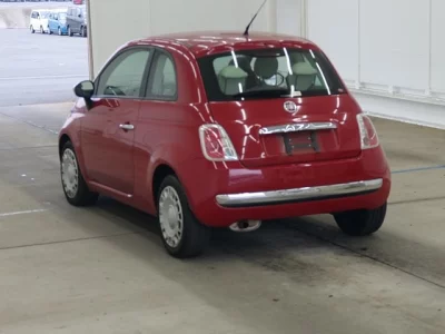 Fiat 500  с аукциона в Японии