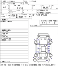 Suzuki ALTO ECO лот № 3030 оценка 3  с аукциона в Японии 5