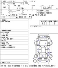Daihatsu MIRA E S лот № 3032 оценка 3.5  с аукциона в Японии 5
