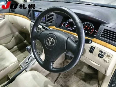 Toyota ALLEX  с аукциона в Японии