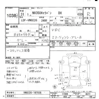 Nissan CARAVAN VAN лот № 1038 оценка R  с аукциона в Японии 8