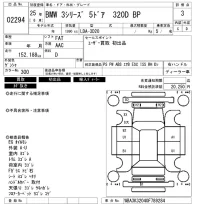 BMW 3-Series лот № 2294 оценка 3  с аукциона в Японии 6