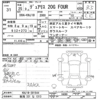 Nissan DUALIS лот № 31 оценка 3.5  с аукциона в Японии 7
