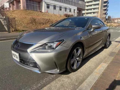 Lexus RC  с аукциона в Японии