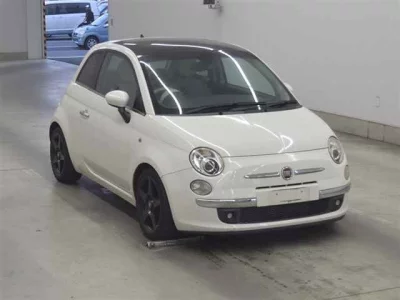 Fiat 500  с аукциона в Японии