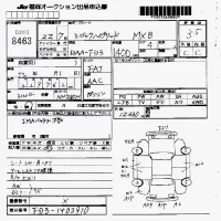 Honda CIVIC HYBRID лот № 8463 оценка 3.5  с аукциона в Японии 7