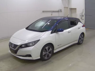Nissan LEAF  с аукциона в Японии