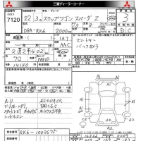 Honda STEP WAGON лот № 7120 оценка 3  с аукциона в Японии 8