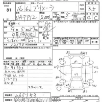 Nissan PRIMERA лот № 81 оценка 3.5  с аукциона в Японии 7