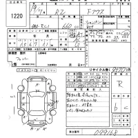 Subaru R2 лот № 1220 оценка R  с аукциона в Японии 6