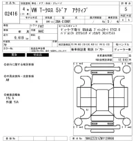 Volkswagen T-CROSS лот № 2416 оценка 5  с аукциона в Японии 6