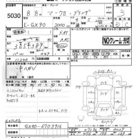 Toyota MARK II лот № 5030 оценка 3  с аукциона в Японии 4