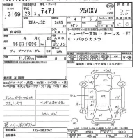 Nissan TEANA лот № 3169 оценка 3.5  с аукциона в Японии 9