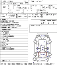 Nissan SERENA лот № 8550 оценка 3  с аукциона в Японии 5