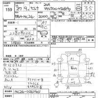 Nissan SERENA лот № 159 оценка 3.5  с аукциона в Японии 7