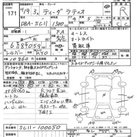 Nissan TIIDA LATIO лот № 171 оценка R  с аукциона в Японии 7