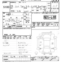 Subaru FORESTER лот № 5100 оценка 3.5  с аукциона в Японии 2