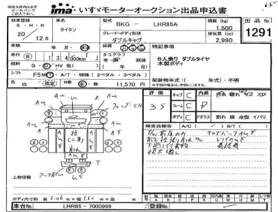 Mazda TITAN  с аукциона в Японии