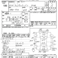 Subaru SAMBAR лот № 186 оценка 3  с аукциона в Японии 5